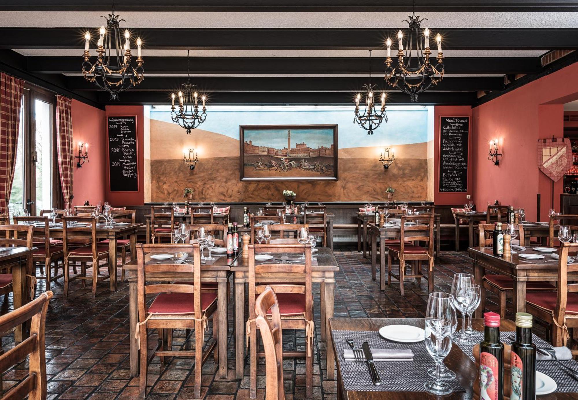 Althoff Hotel Fuerstenhof Целле Екстер'єр фото Restaurant interior